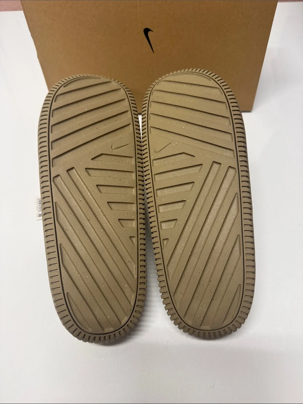 Nike Slides Mens 12 Tan Calm
